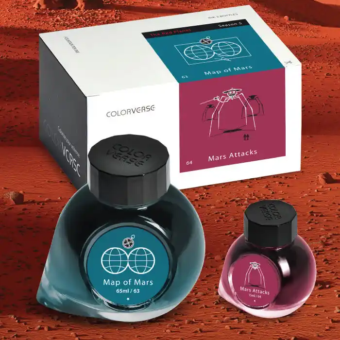 In Demand Colorverse The Red Planet 65ml+15ml Ink Set