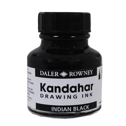 Daler-Rowney Black Kandahar Ink Money Back Guarantee