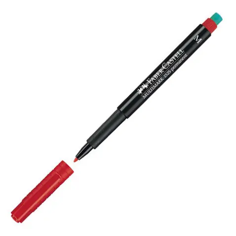 Faber-Castell Multimark 1525 Permanent Marker Pen Medium Shop Now