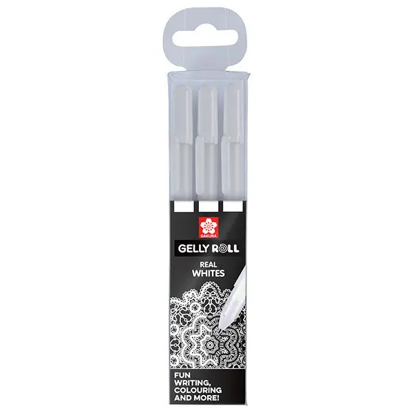 Gelly Roll White Set of 3 Limited Time