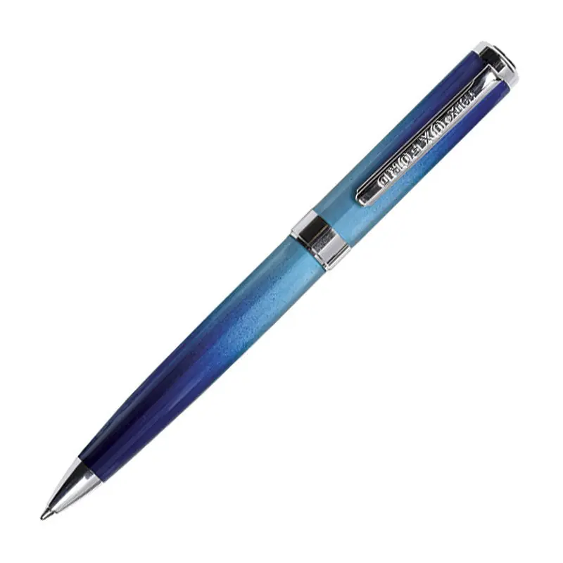 Luxury Helix Oxford Ombre Ballpoint Pen Blue