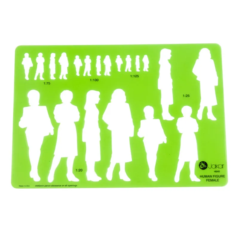 Jakar Female Human Figure Template Save Now