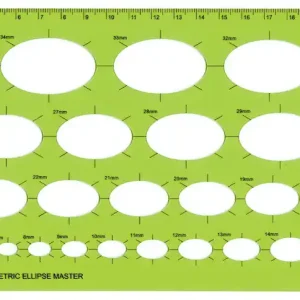 Jakar Isometric Ellipse Master Template New Arrival