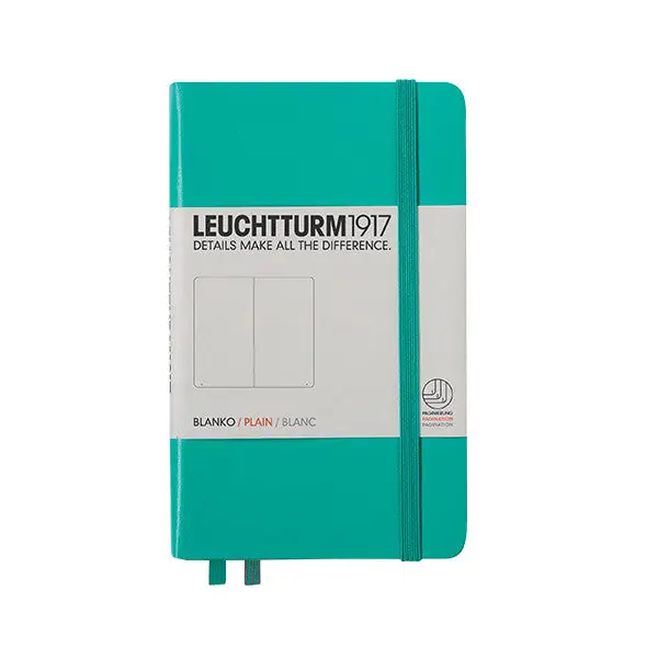 LEUCHTTURM1917 Hardcover Notebook Pocket Emerald Markdown