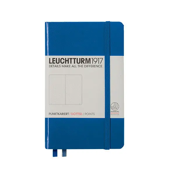 LEUCHTTURM1917 Hardcover Notebook Pocket Royal Blue Instant Buy