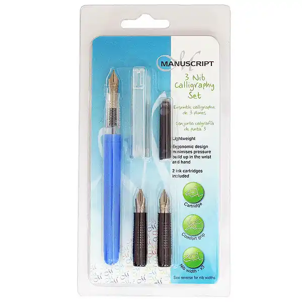 Super Sale Manuscript Creative Calligraphy 3 Nib Set
