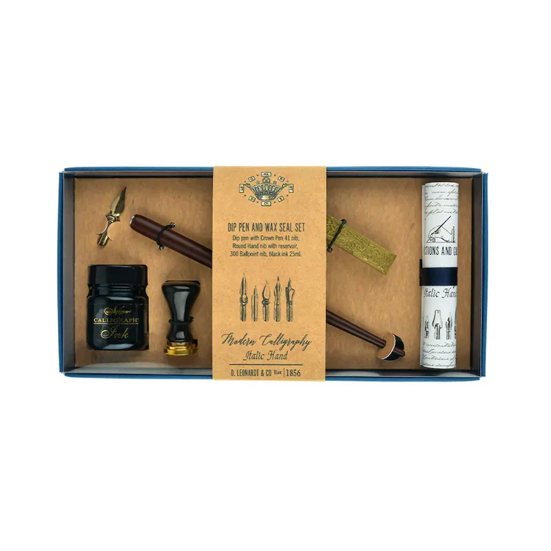 Best Choice Manuscript Pen and Mini Seal Set