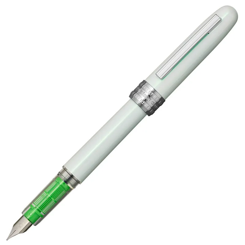 Platinum Plaisir Aura Fountain Pen Healing Green Limited Edition Order Now