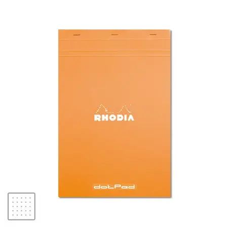 Hot Deal Rhodia dotPad A4 (210 x 297) Orange
