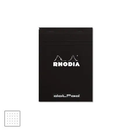 Rhodia dotPad A5 (148 x 210) Black No Minimum Order