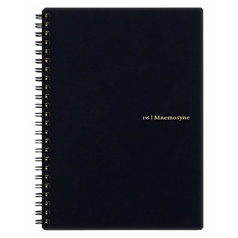 Money Back Guarantee Maruman Mnemosyne Notebooks - Black - Lined - A5. ( 195A)