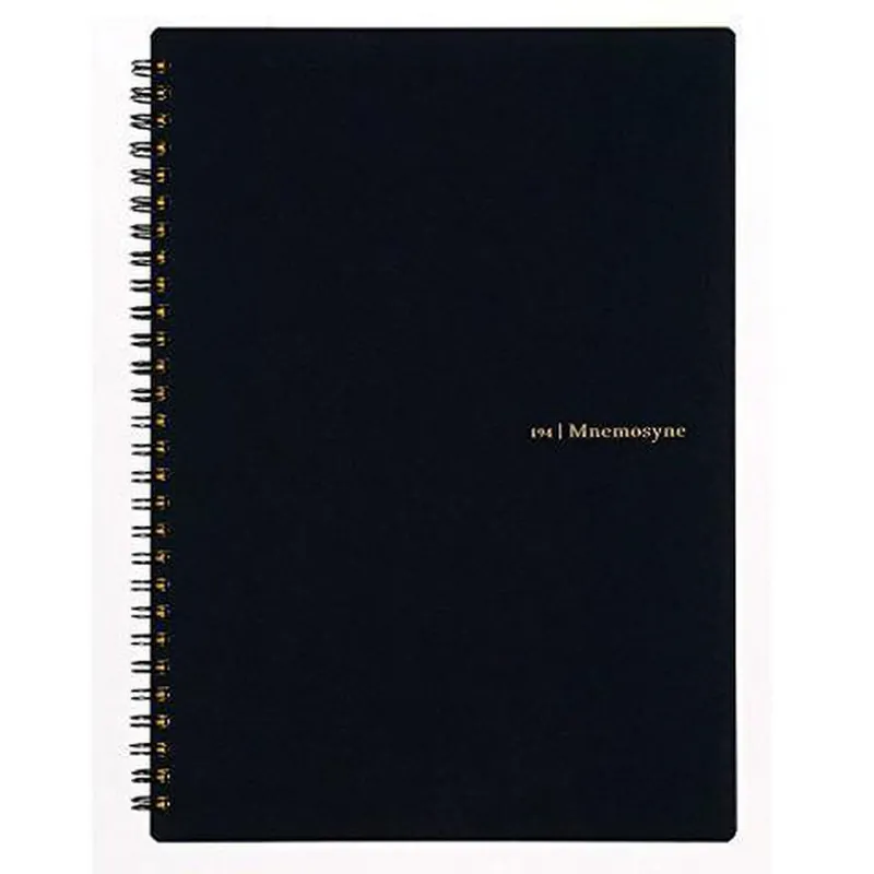 Order Now Maruman Mnemosyne Notebooks - Black - Lined - B5