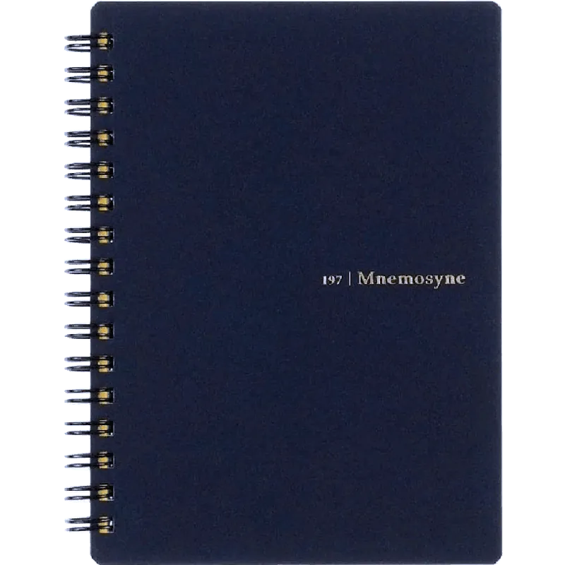 Maruman Mnemosyne Notebooks - Black - Lined - A6 New Arrival