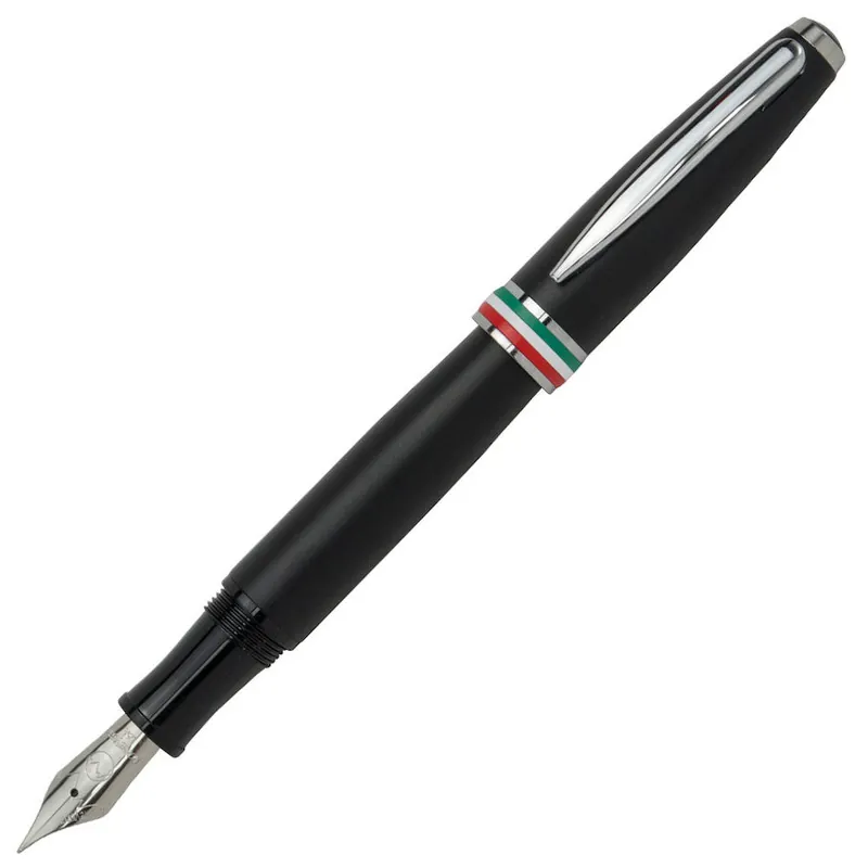 Sale Monteverde Aldo Domani Italia Fountain Pen Matte Black