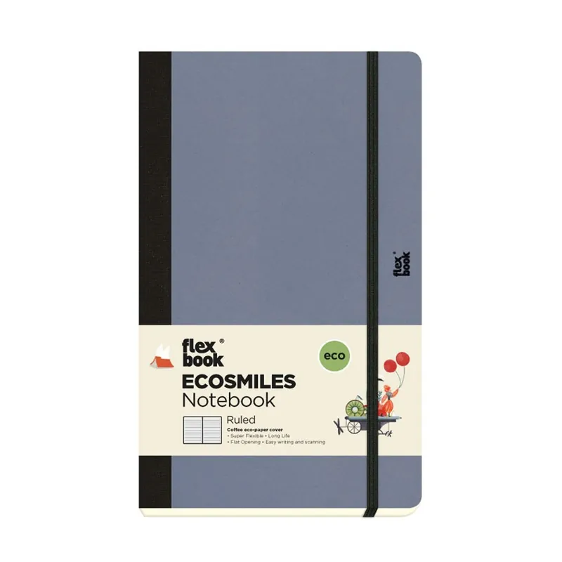 Express Delivery Flexbook Ecosmiles Ruled Notebook Medium Lavender