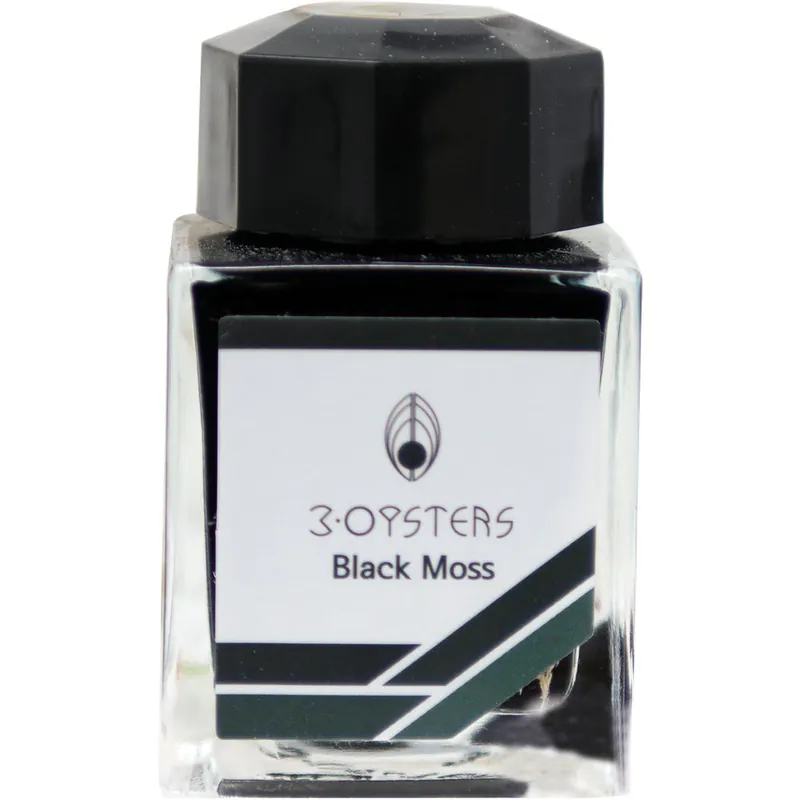 3 huîtres délicieuses mousses noires - Encre en bouteille de 38 ml Cheap