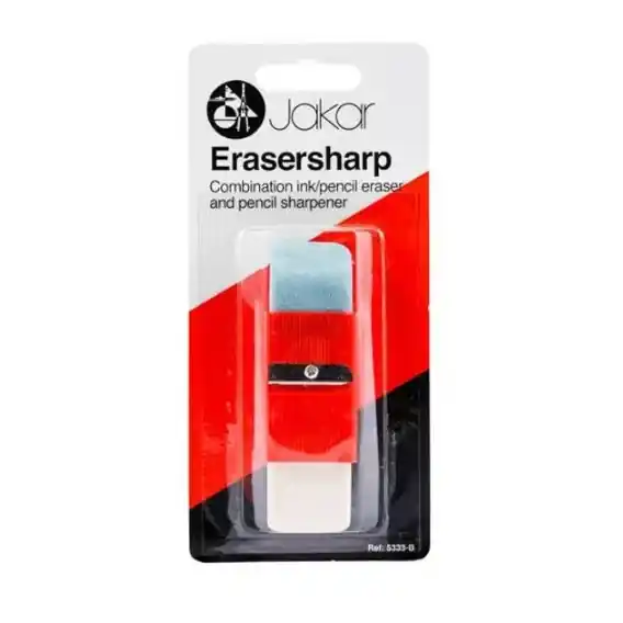 Jakar Erasersharp Combination Sharpener with Erasers Order Now