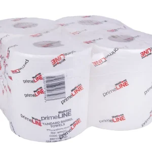 Waltons Primeline Standard Barrel Towels Pack of 4 (Each) Weekend Sale