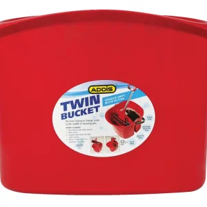 Top Rated Addis Twin Bucket 21Lt 9612RRD